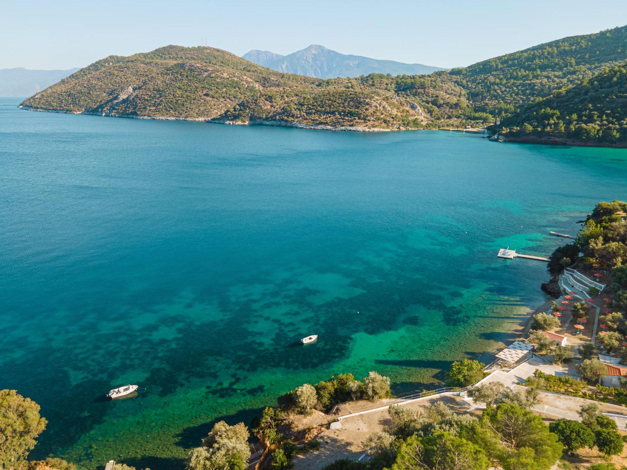 Villa Ano Platanaki Kerveli Esterno foto